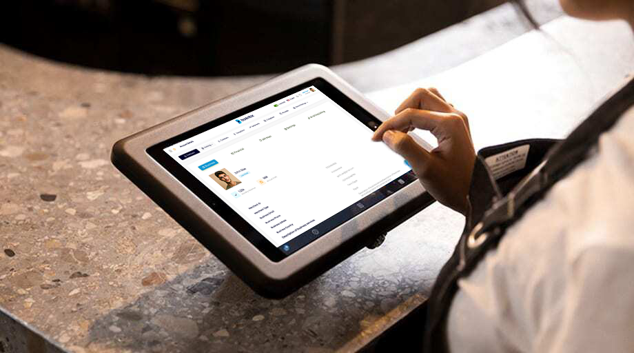 Branch tablet banking